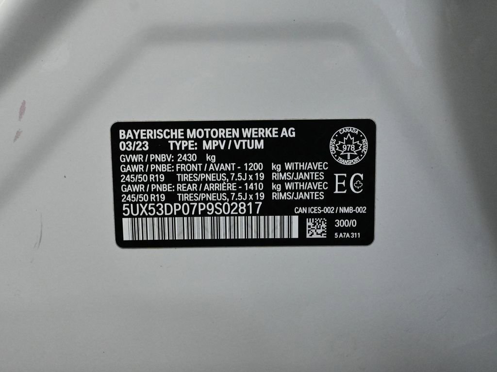 Used 2023 BMW X3 xDrive30i image 52