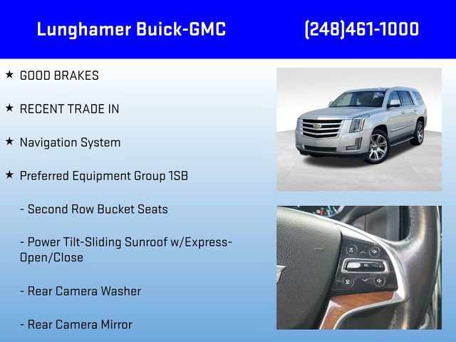 Used 2017 Cadillac Escalade Luxury image 6