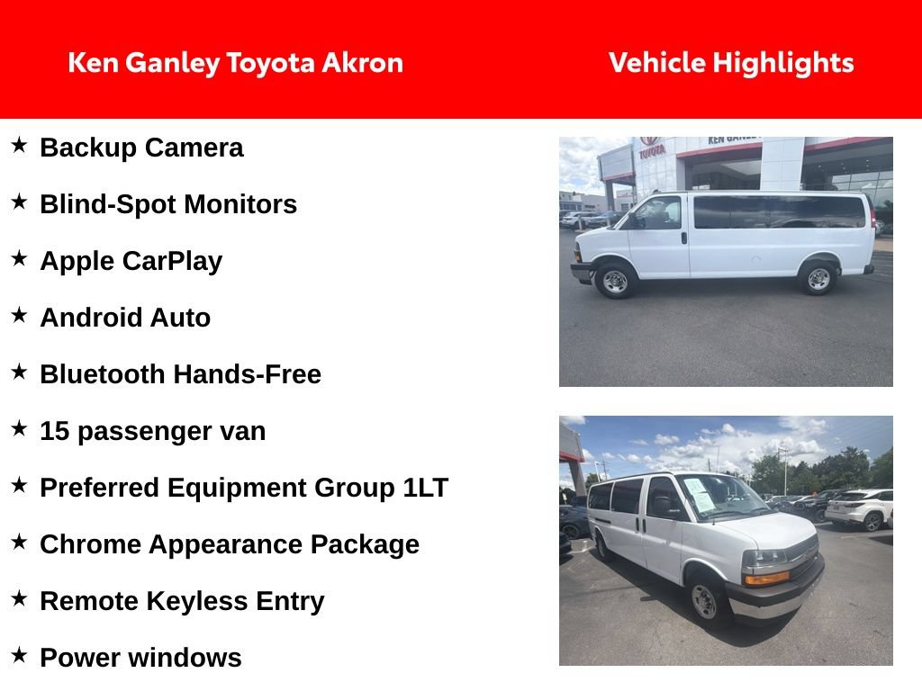 Used 2025 Chevrolet Express 3500 LT w/ LT Preferred Equipment Group RWD image 2