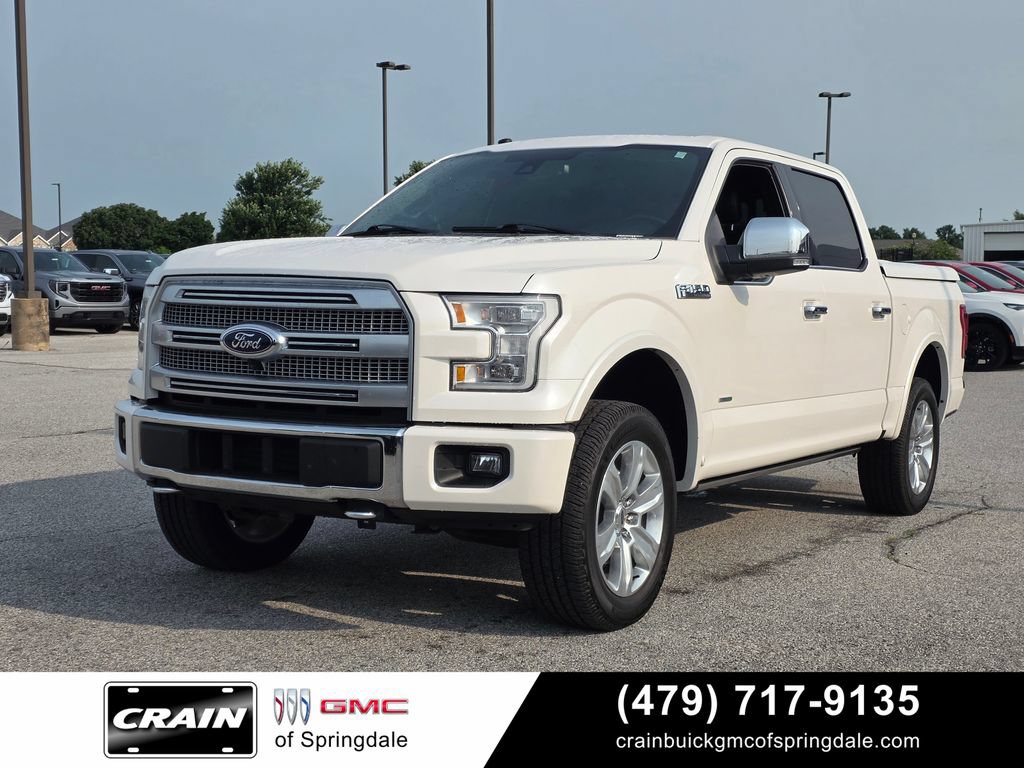 Used 2017 Ford F150 Platinum w/ Equipment Group 701A Luxury AWD/4WD image 3