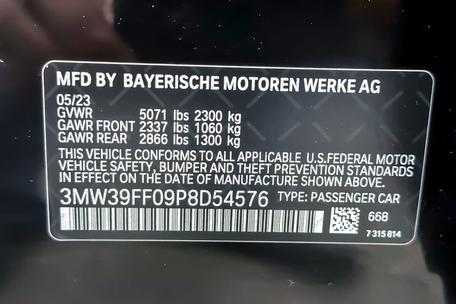 Used 2023 BMW 330e w/ Premium Package RWD image 28
