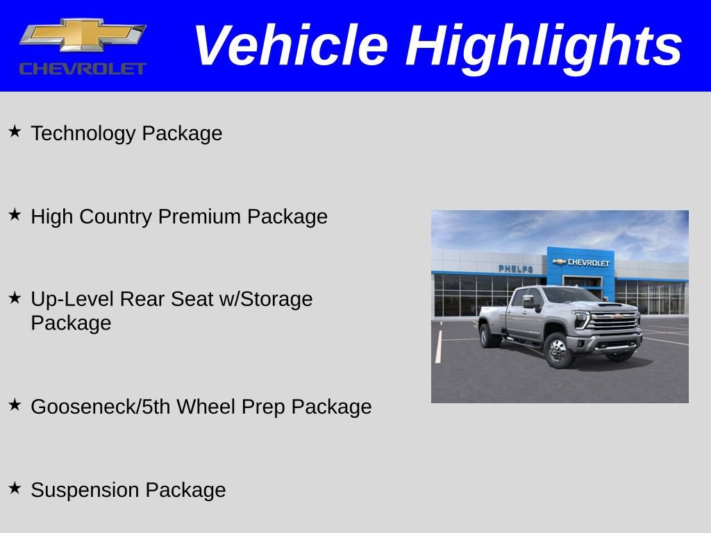 New 2026 Chevrolet Silverado 3500 High Country image 2