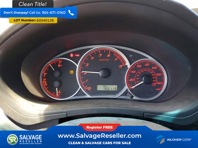 Used 2008 Subaru Impreza WRX Sedan w/ Sport Trim 2A AWD/4WD image 12