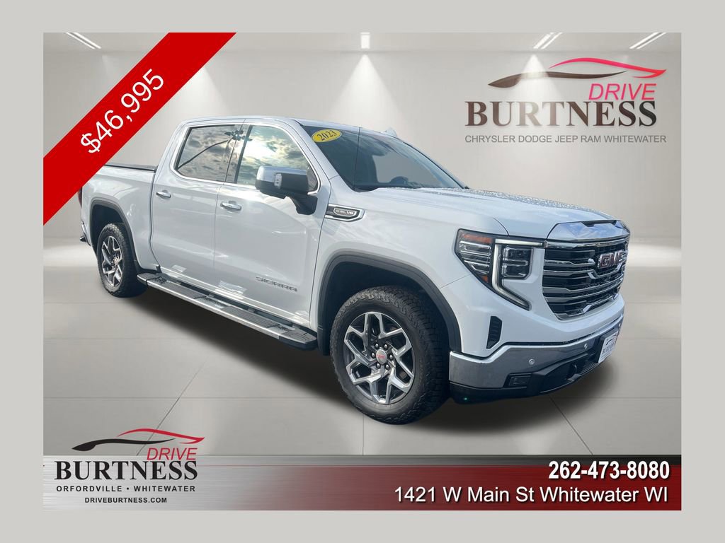 Certified 2023 GMC Sierra 1500 SLT w/ SLT Premium Plus Package AWD/4WD image 1