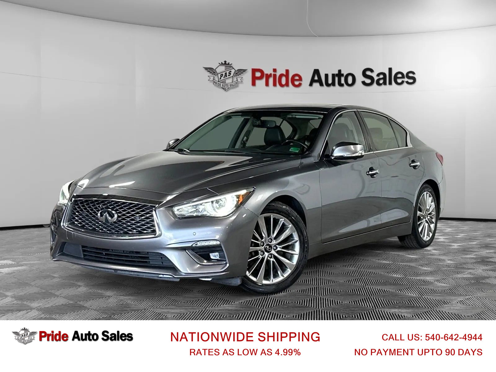 Used 2021 INFINITI Q50 Luxe
