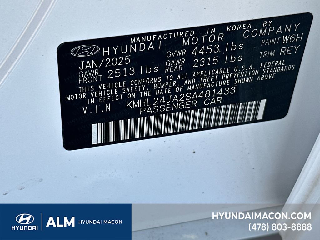 New 2025 Hyundai Sonata SE image 38