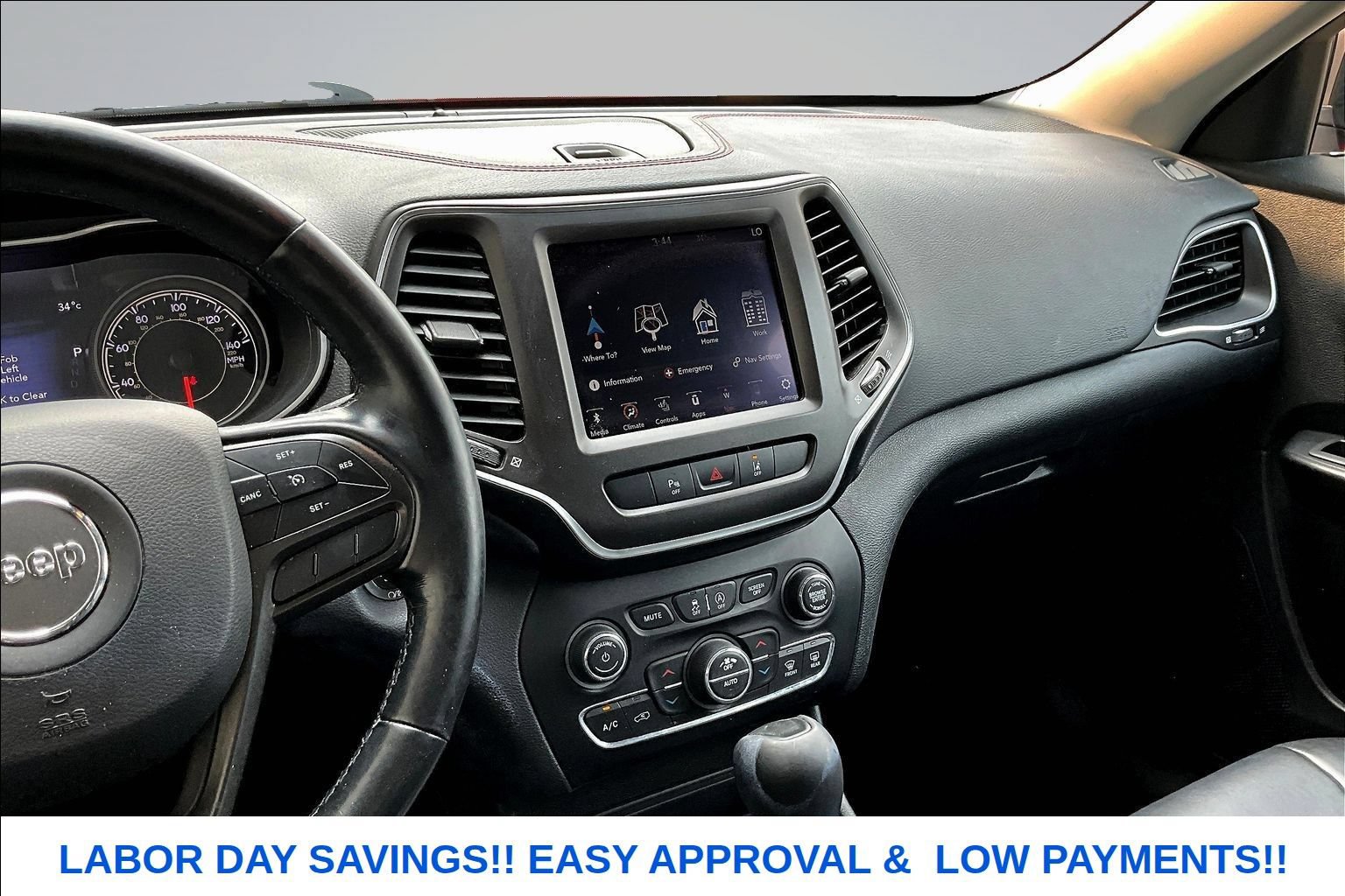 Used 2021 Jeep Cherokee Trailhawk w/ Sun, Sound & Nav Group AWD/4WD image 9