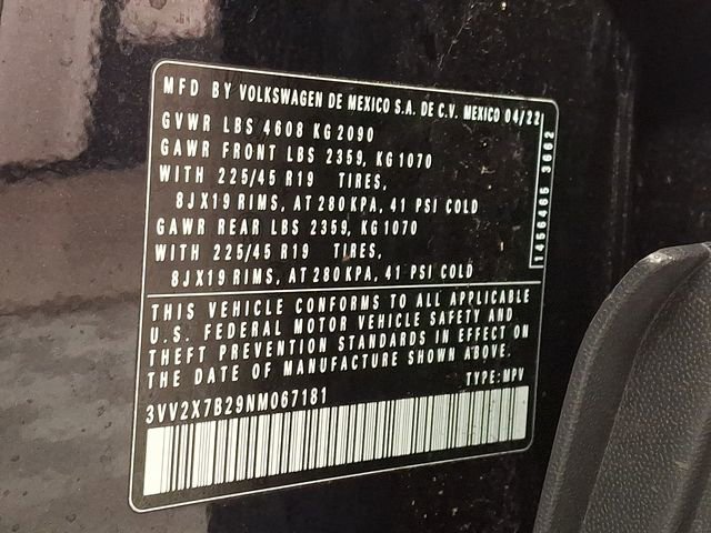 Used 2022 Volkswagen Taos SEL image 27