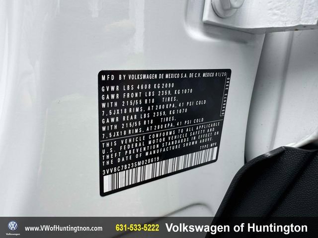 Certified 2025 Volkswagen Taos S image 11