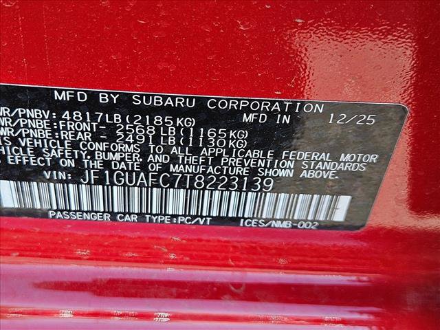 New 2026 Subaru Impreza 2.0i Sport AWD/4WD image 17