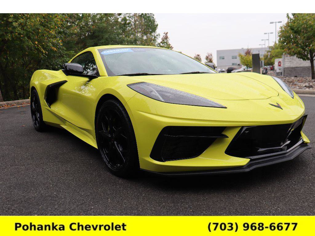 Certified 2022 Chevrolet Corvette Stingray Preferred Cpe w/ Z51 Performance Package image 1