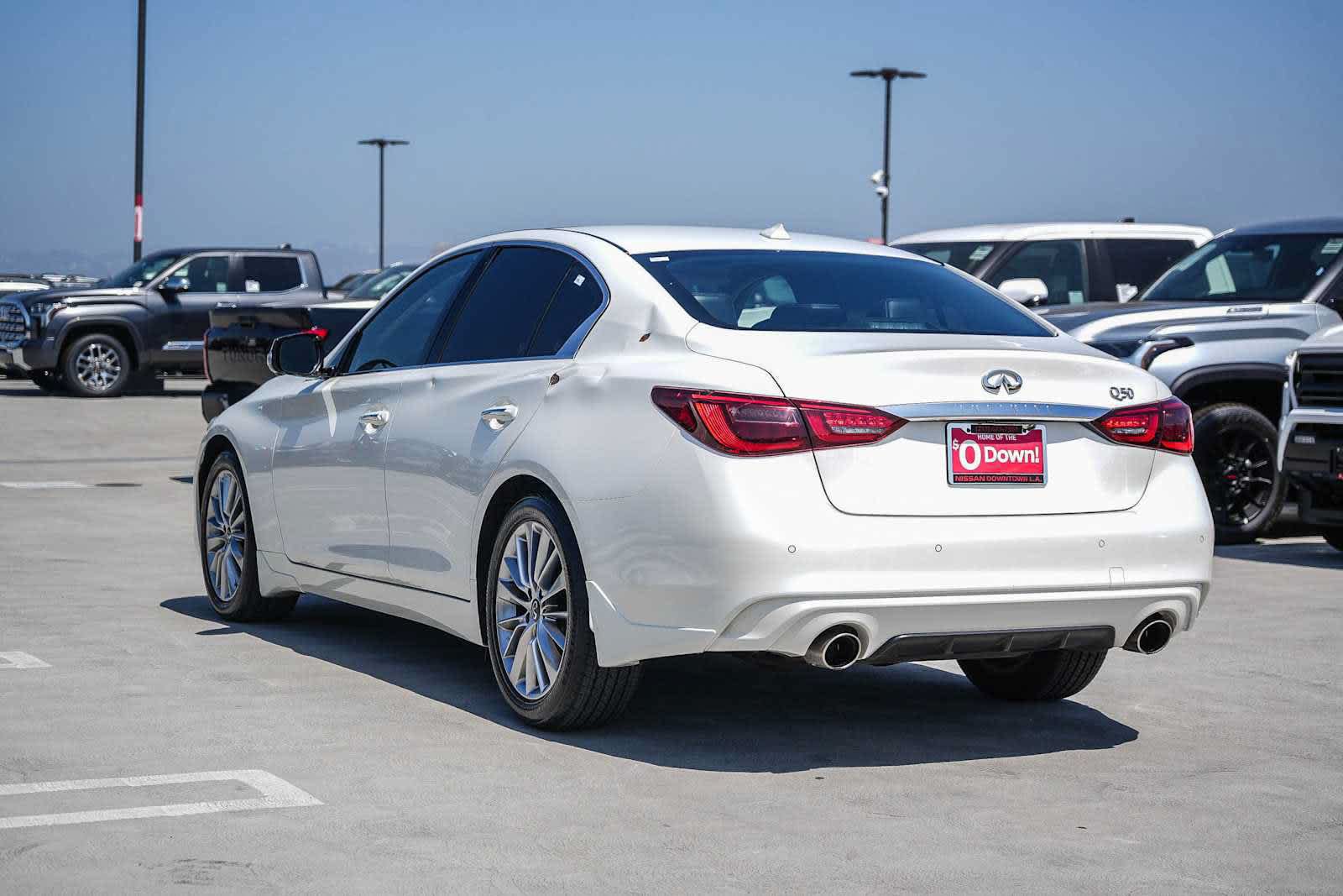 Used 2024 INFINITI Q50 Luxe w/ Cargo Package RWD image 8