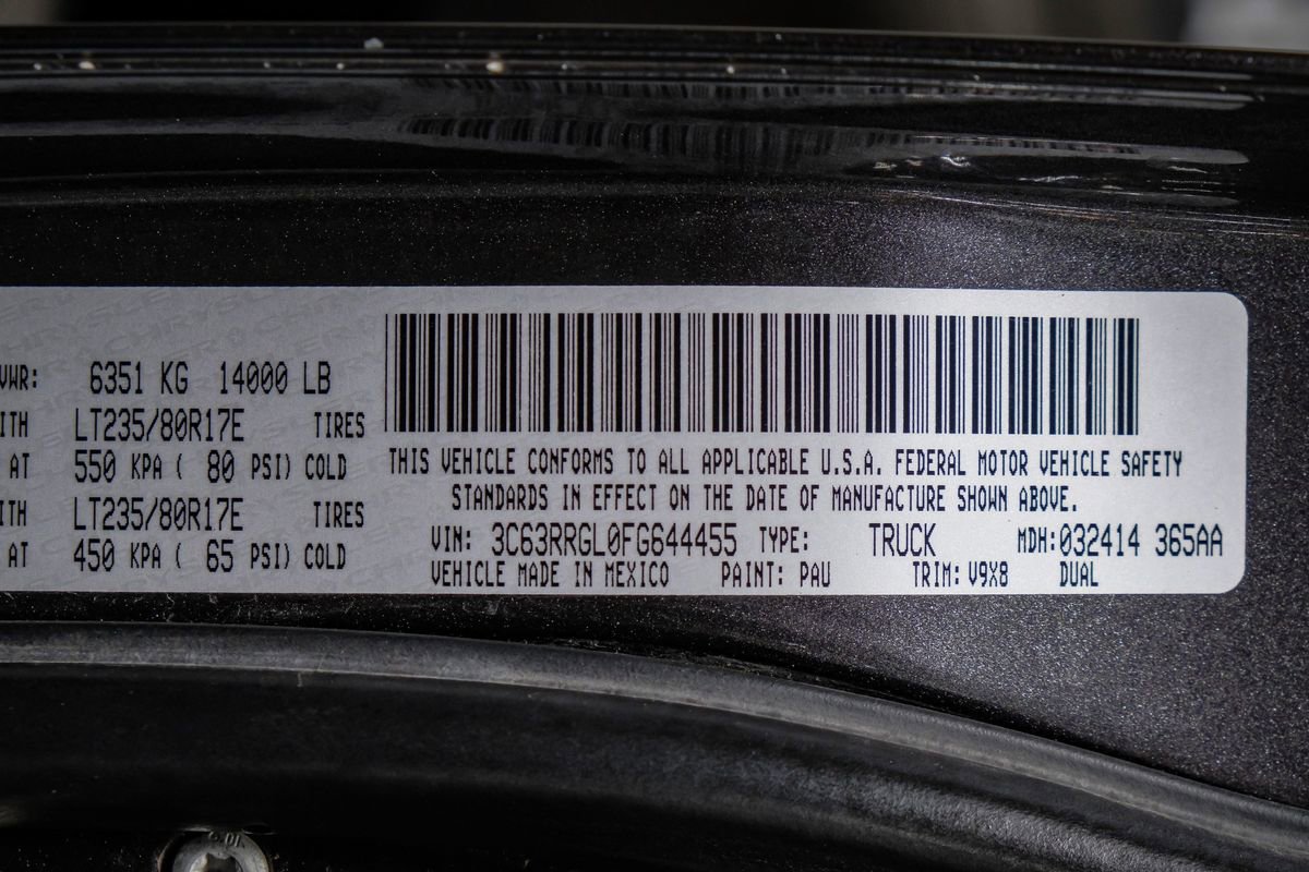 Used 2015 RAM 3500 Tradesman w/ Chrome Appearance Group image 58