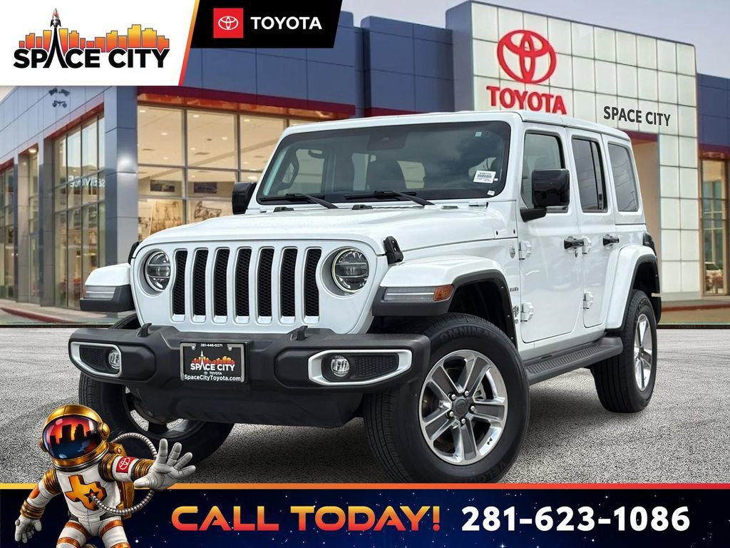 Used 2021 Jeep Wrangler Unlimited Sahara w/ LED Lighting Group