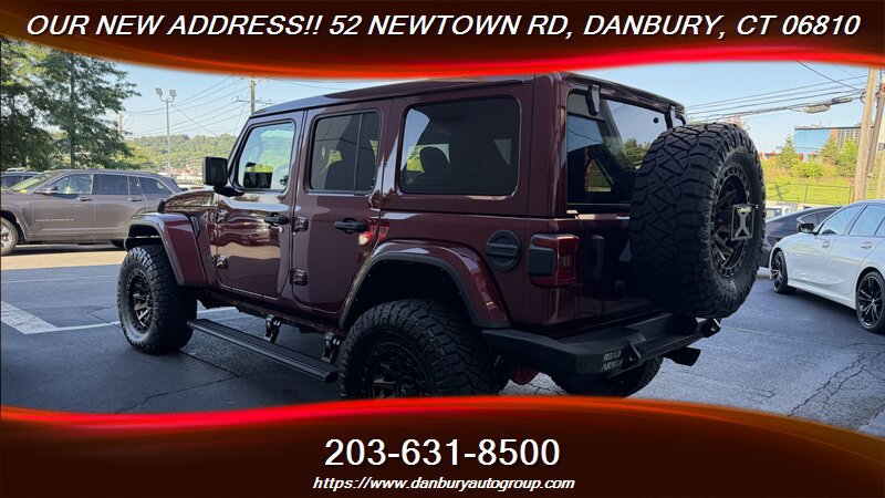 Used 2021 Jeep Wrangler Unlimited Sahara AWD/4WD image 3