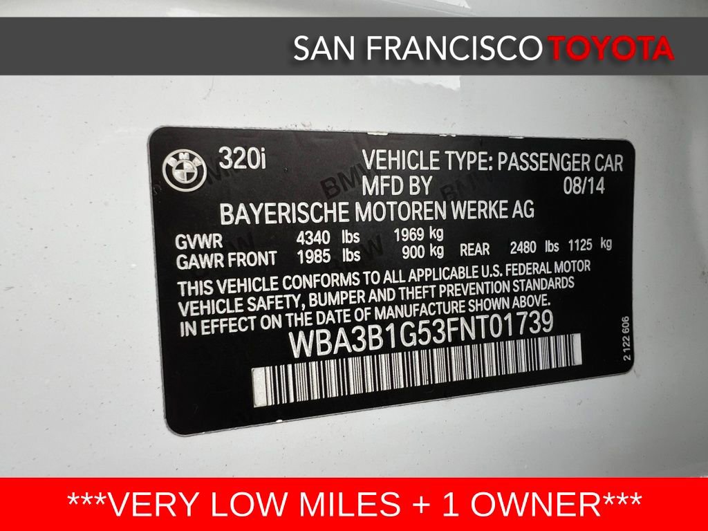 Used 2015 BMW 320i Sedan image 37