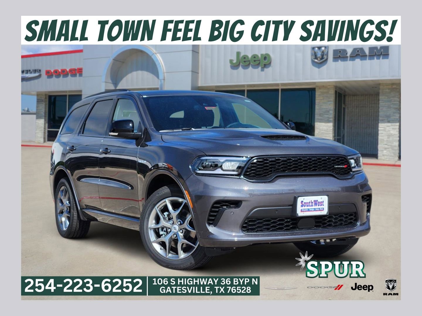 New 2026 Dodge Durango GT