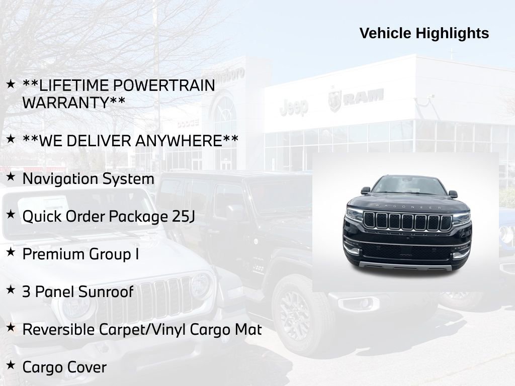 Used 2023 Jeep Wagoneer Series II w/ Premium Group I image 5