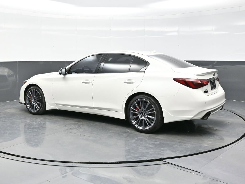 Certified 2023 INFINITI Q50 Red Sport 400 w/ Cargo Package AWD/4WD image 4