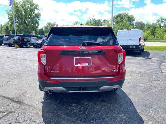 Used 2022 Ford Explorer Limited w/ Class IV Trailer Tow Package AWD/4WD image 5