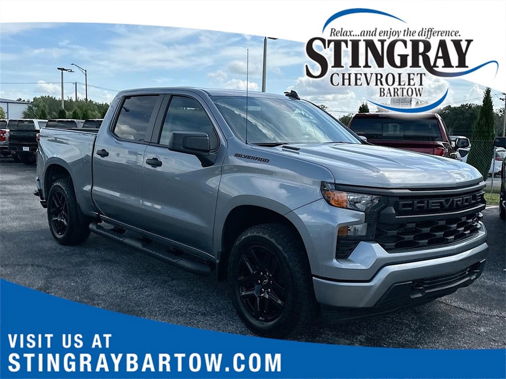 New 2025 Chevrolet Silverado 1500 Custom w/ Turbomax Blackout Package image 1