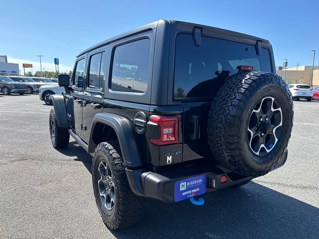Used 2023 Jeep Wrangler Unlimited Rubicon 4xe w/ Cold Weather Group AWD/4WD image 4