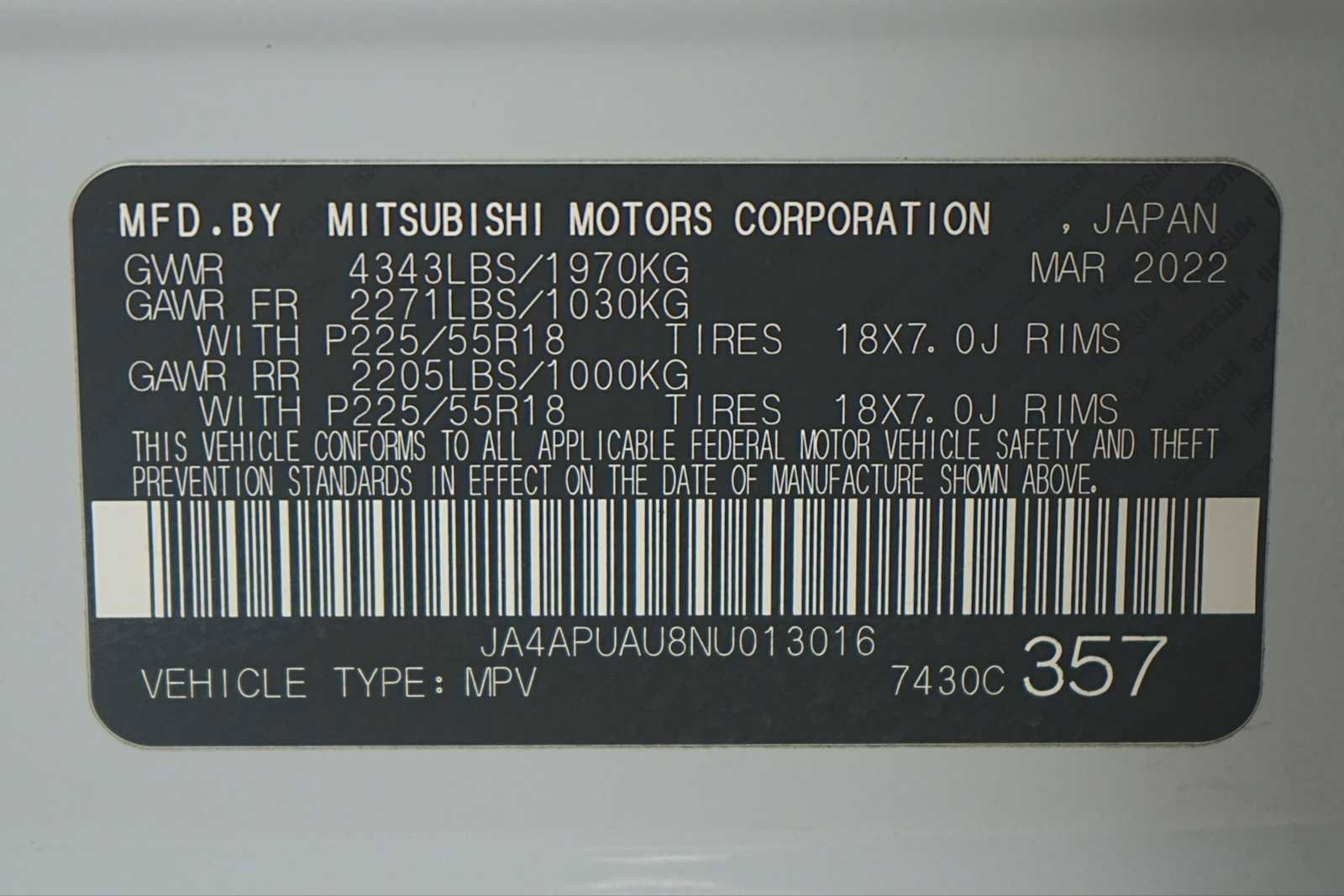 Used 2022 Mitsubishi Outlander Sport ES FWD image 30