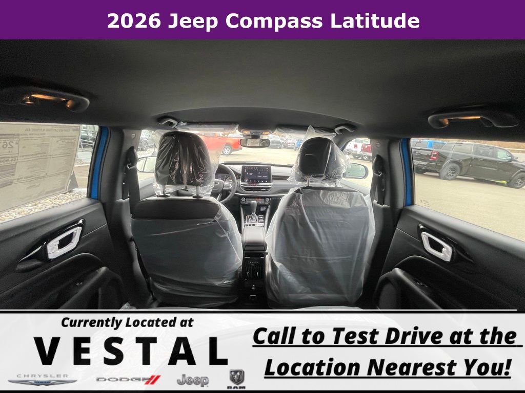 New 2026 Jeep Compass Latitude w/ Quick Order Package 29K image 11