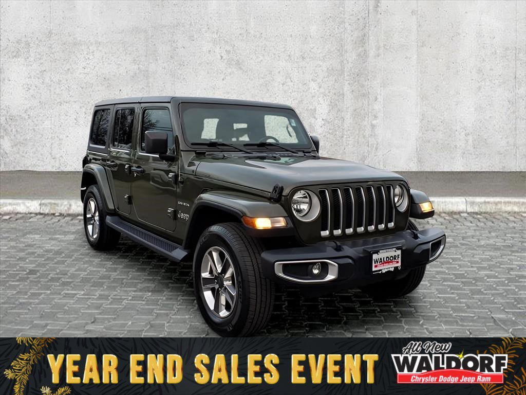 Used 2021 Jeep Wrangler Unlimited Sahara w/ Dual Top Group