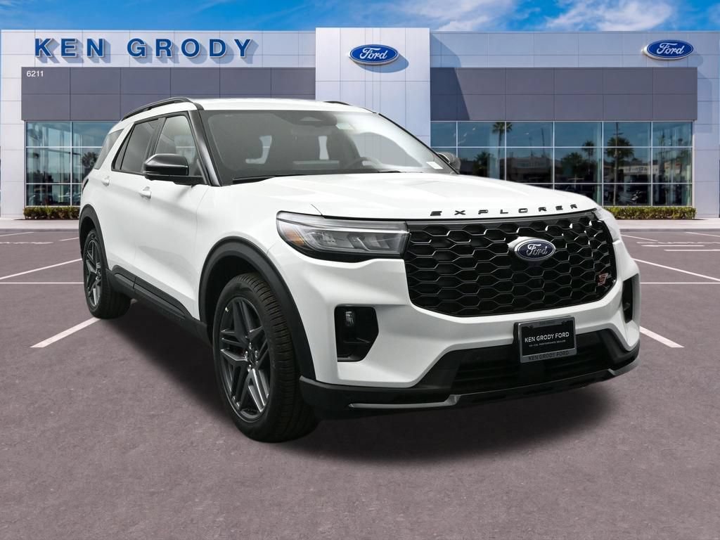 New 2026 Ford Explorer ST w/ Sun And Sound Package AWD/4WD 360° Tour