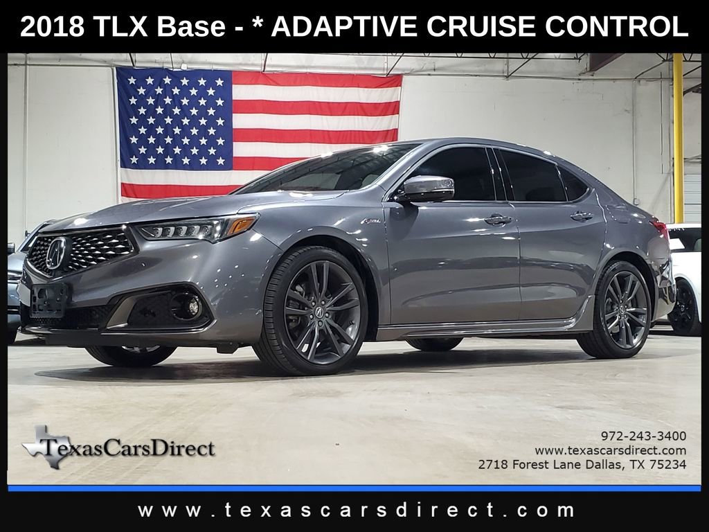 Used 2018 Acura TLX V6 w/ Technology & A-SPEC Pkg image 1