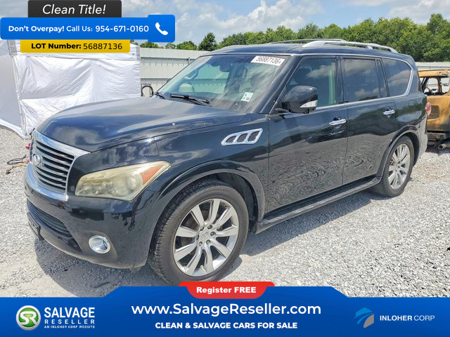 Used 2012 INFINITI QX56 2WD w/ Theater Pkg