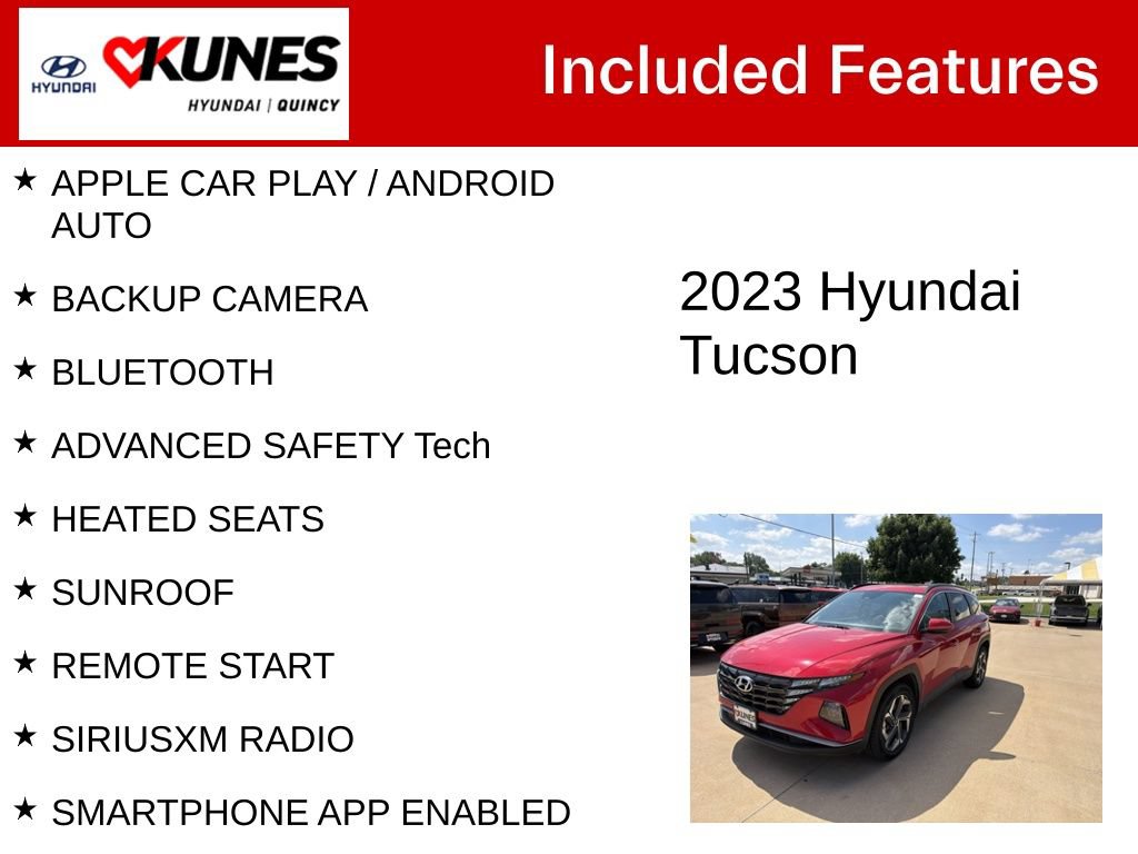 Used 2023 Hyundai Tucson SEL w/ Convenience Package AWD/4WD image 2