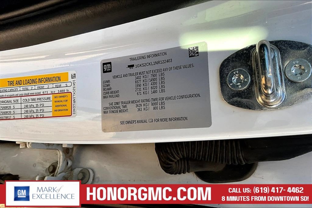 Used 2022 GMC Yukon AT4 AWD/4WD image 17