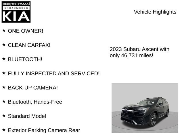 Used 2023 Subaru Ascent Limited AWD/4WD image 8