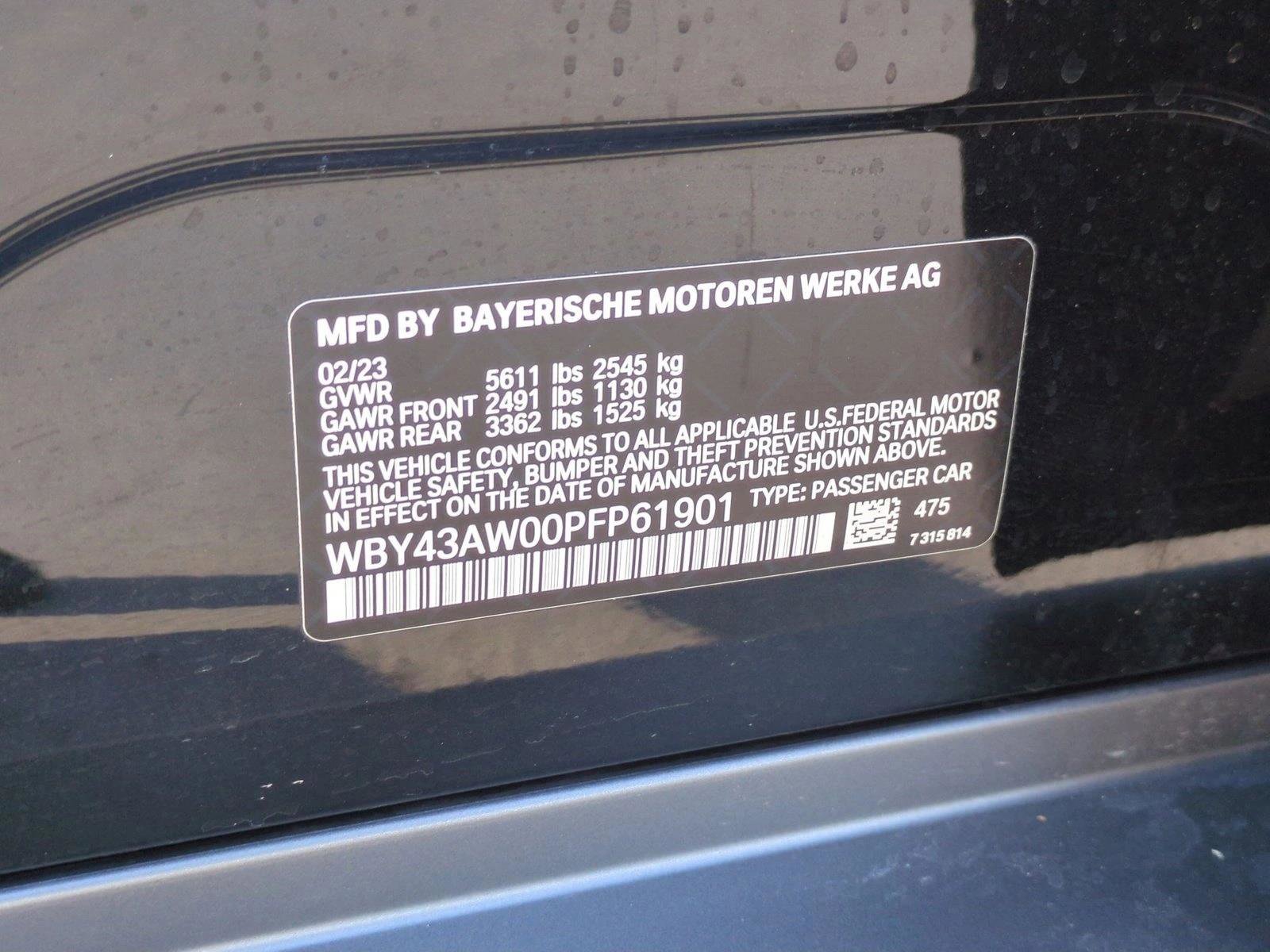 Certified 2023 BMW i4 eDrive35 w/ Premium Package RWD image 26