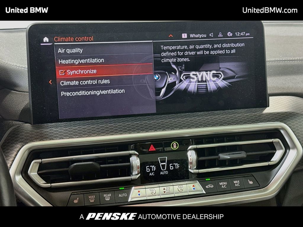 Used 2022 BMW X3 sDrive30i w/ M Sport Package 2 RWD image 11