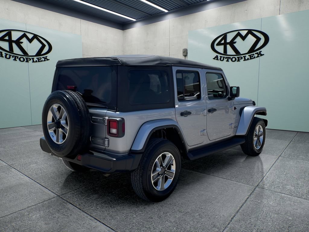 Used 2021 Jeep Wrangler Unlimited Sahara AWD/4WD image 3