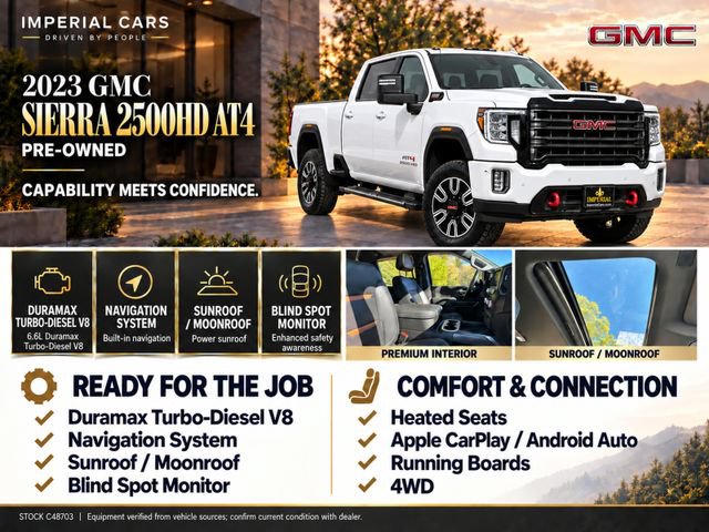 Certified 2023 GMC Sierra 2500 AT4 w/ AT4 Preferred Package AWD/4WD image 6