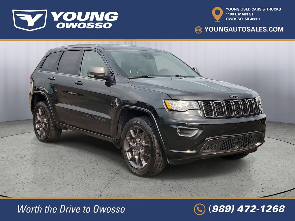 Used 2021 Jeep Grand Cherokee Limited w/ Quick Order Package 2GK 80th AWD/4WD video 2