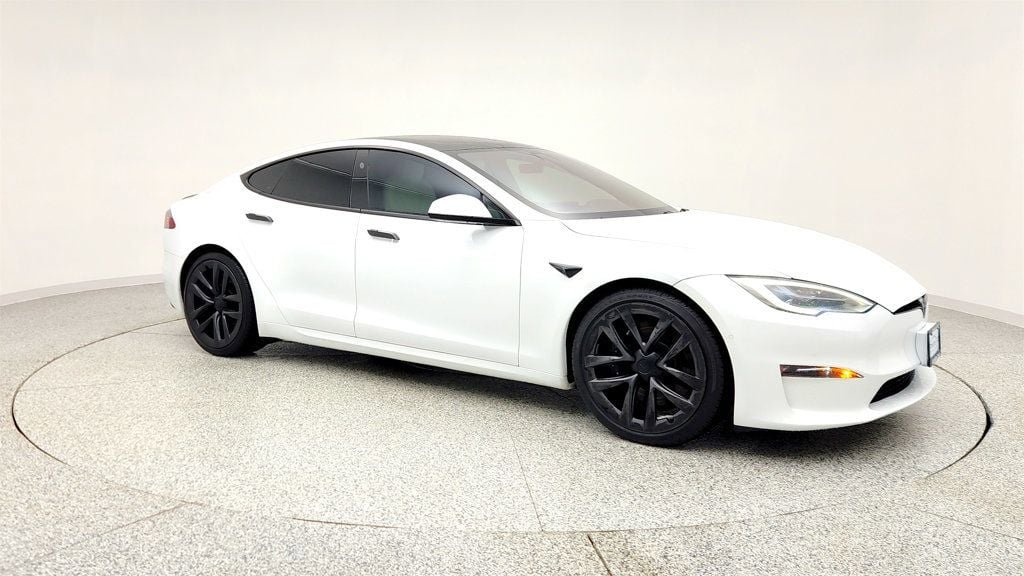 Used 2021 Tesla Model S Plaid AWD/4WD image 3