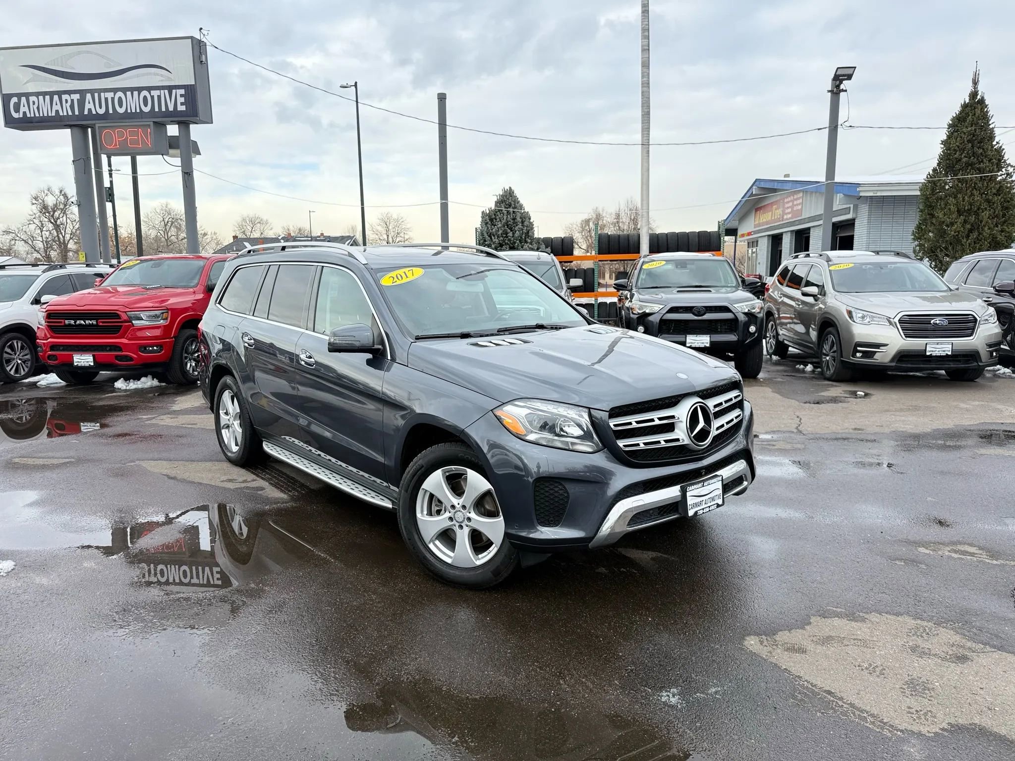 Used 2017 Mercedes-Benz GLS 450 4MATIC w/ Premium Package image 2