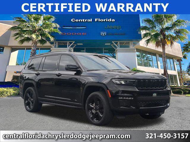 Certified 2025 Jeep Grand Cherokee L Limited w/ Luxury Tech Group II AWD/4WD image 1