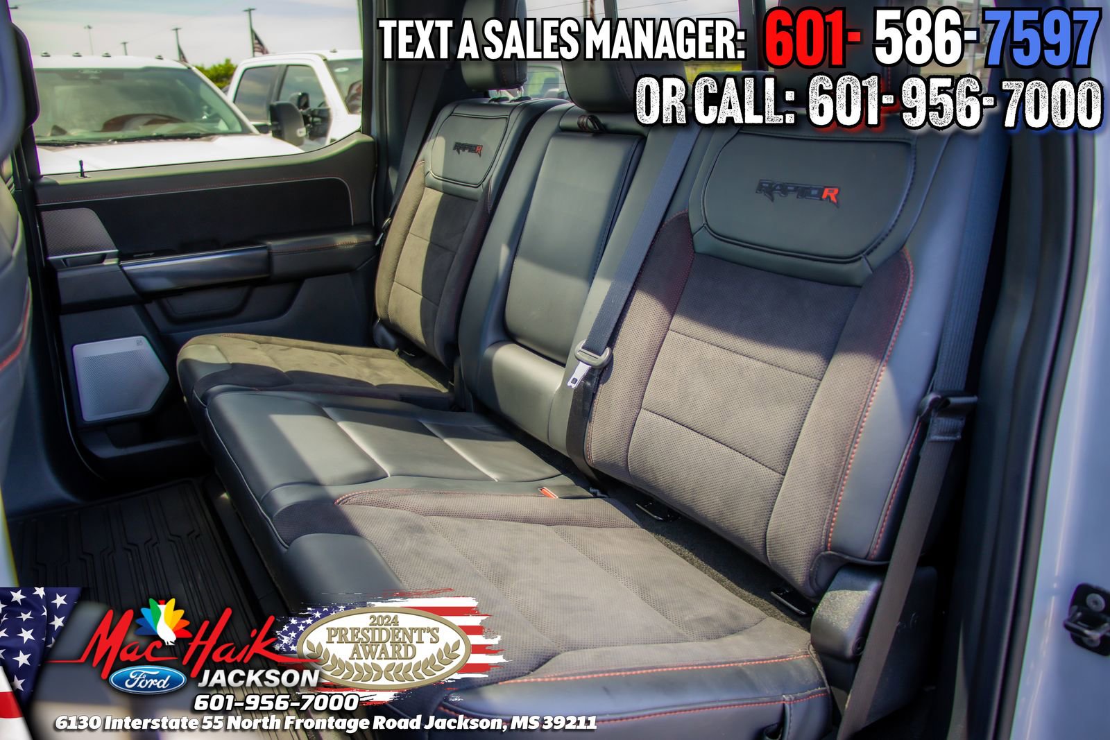 Certified 2025 Ford F150 Raptor w/ Equipment Group 803A Raptor R image 16