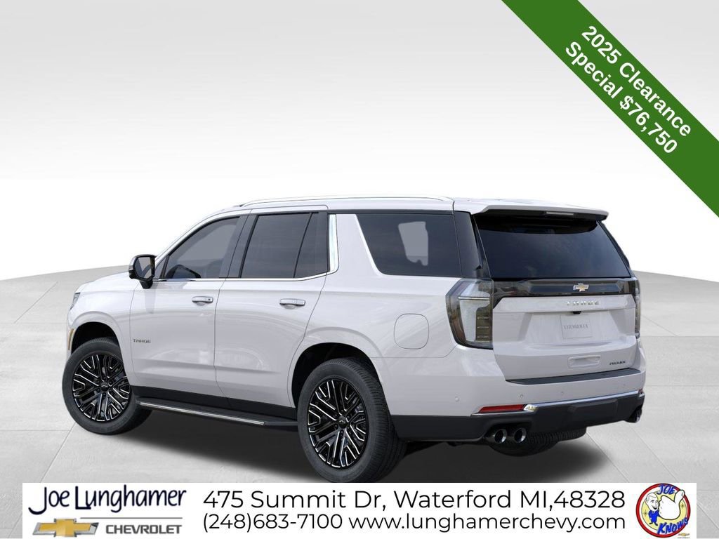 New 2025 Chevrolet Tahoe Premier w/ LPO, Illumination Package image 3