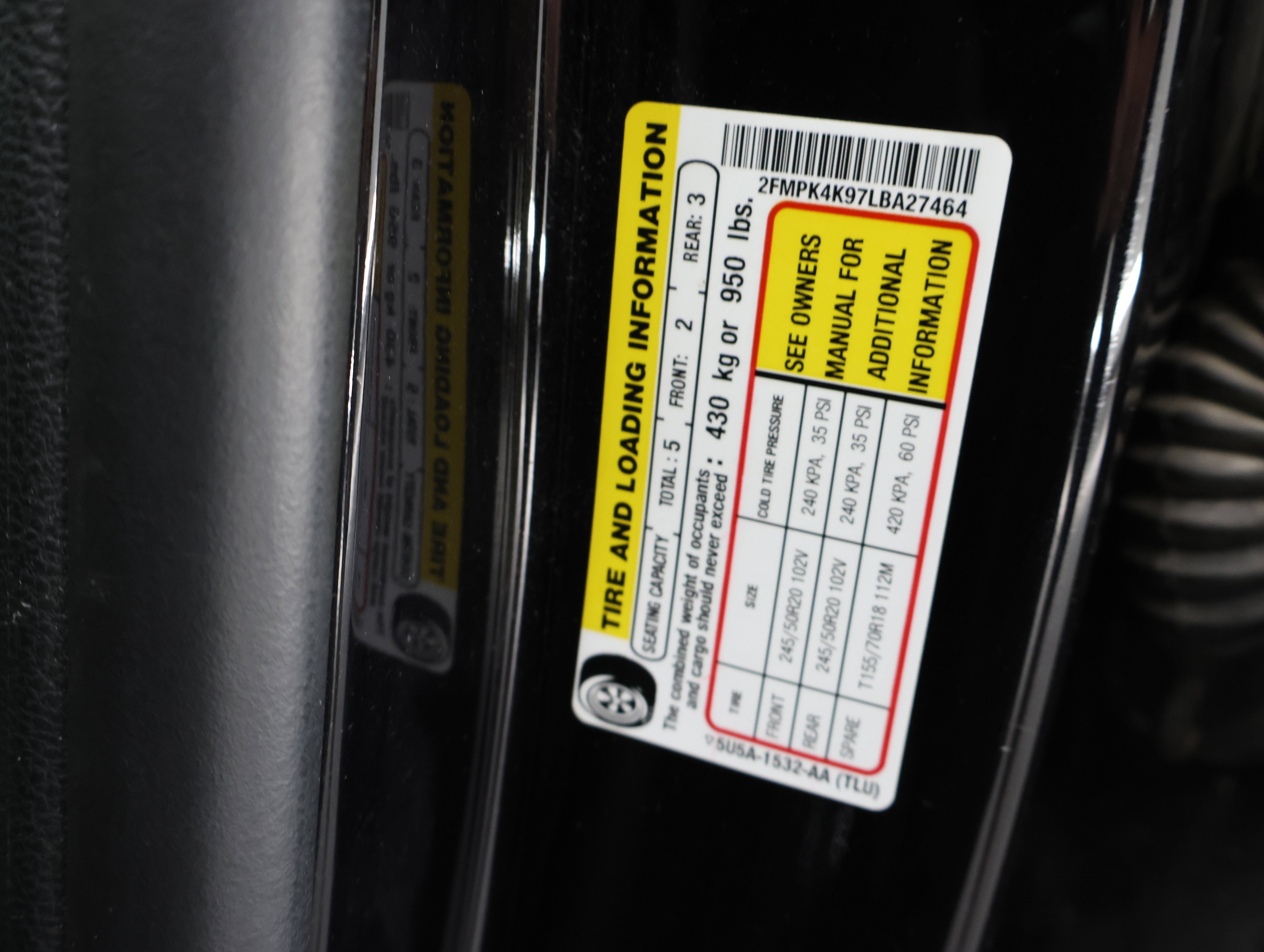 Used 2020 Ford Edge Titanium w/ Class II Trailer Tow Package AWD/4WD image 64
