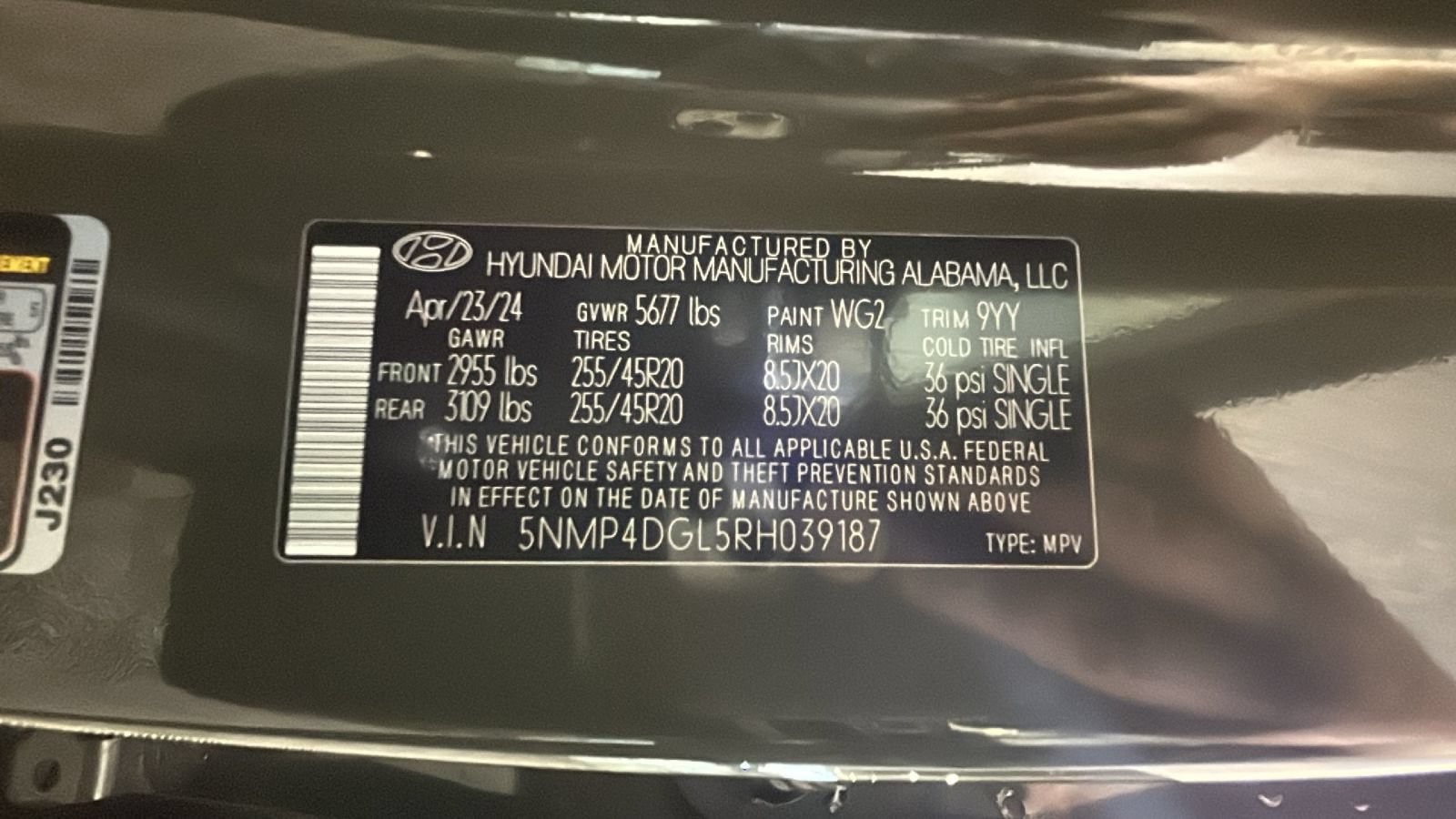 Used 2024 Hyundai Santa Fe Limited AWD/4WD image 12