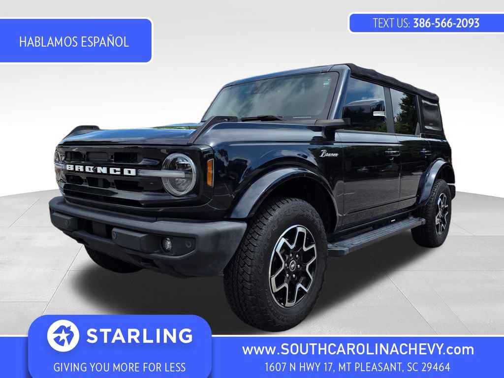 Used 2021 Ford Bronco Outer Banks AWD/4WD image 1