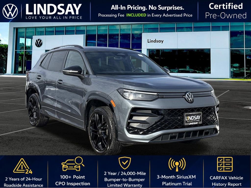Certified 2025 Volkswagen Tiguan SE R-Line AWD/4WD image 1