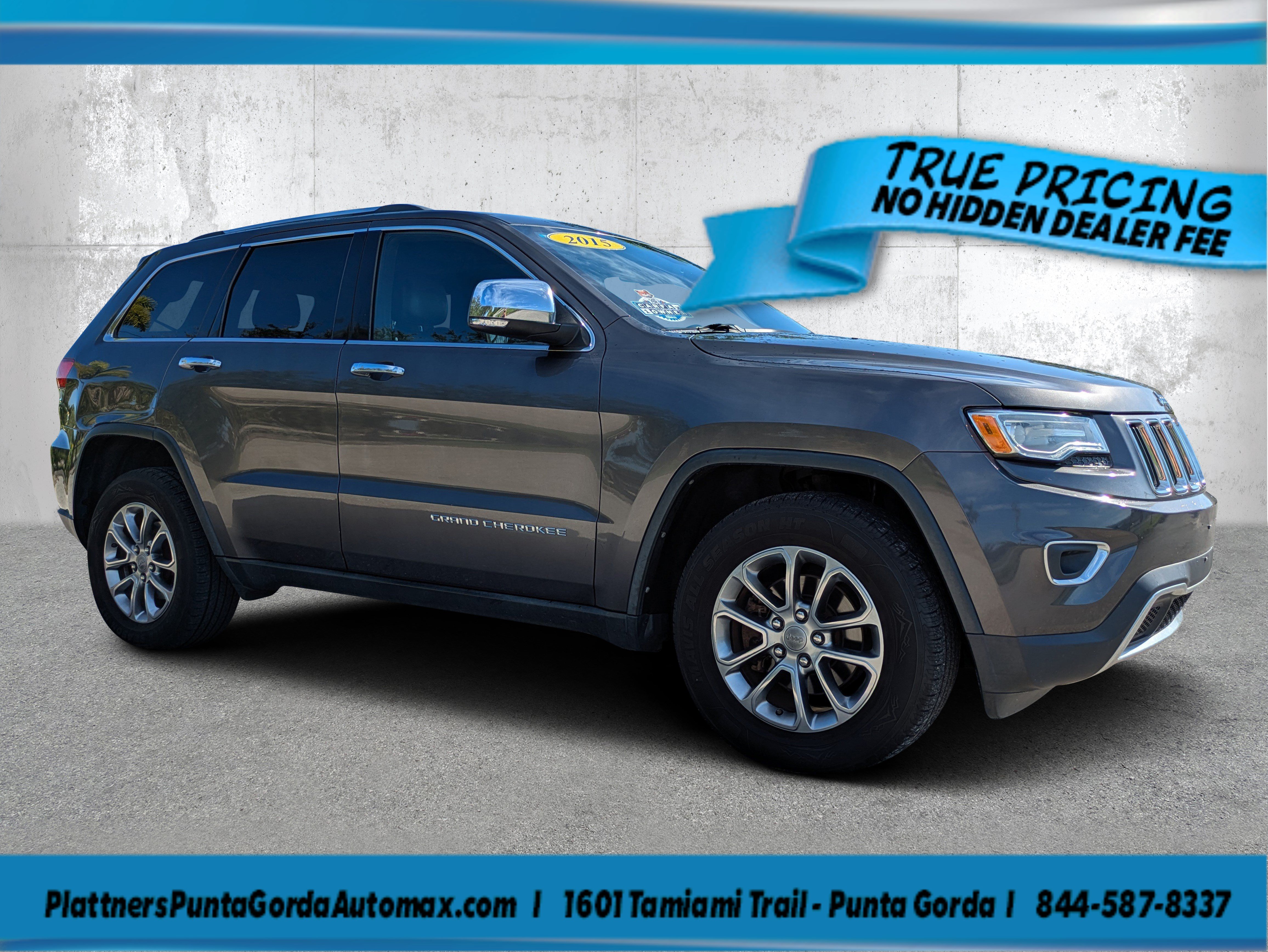 Used 2015 Jeep Grand Cherokee Limited w/ Luxury Group II
